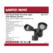 Security Lighting Nuvo 65-219 LED Security Light - Dual Head - Bronze Finish - 4000K - Motion Sensor Nuvo