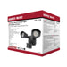 Security Lighting Nuvo 65-219 LED Security Light - Dual Head - Bronze Finish - 4000K - Motion Sensor Nuvo