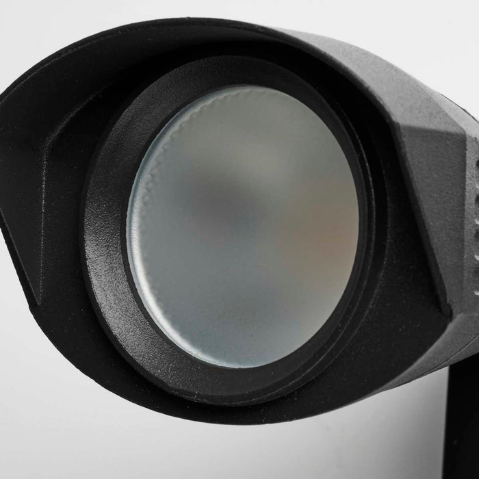 Security Lighting Nuvo 65-220 LED Security Light - Dual Head - Black Finish - 4000K Nuvo