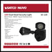 Security Lighting Nuvo 65-220 LED Security Light - Dual Head - Black Finish - 4000K Nuvo
