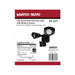 Security Lighting Nuvo 65-221 LED Security Light - Dual Head - Black Finish - 4000K - Motion Sensor Nuvo