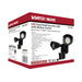 Security Lighting Nuvo 65-221 LED Security Light - Dual Head - Black Finish - 4000K - Motion Sensor Nuvo