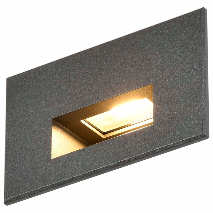 Step Light Nuvo 65-403 LED Horizontal Step Light - 5W - Bronze Finish - 120V Nuvo
