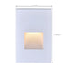 Step Light Nuvo 65-405 LED Vertical Step Light - 3W - White Finish - 120V Nuvo