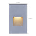 Step Light Nuvo 65-409 LED Vertical Step Light - 3W - Gray Finish - 120V Nuvo