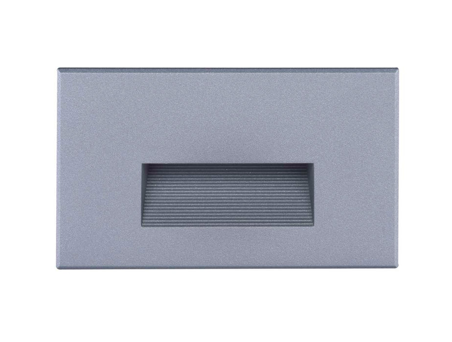 Step Light Nuvo 65-411 LED Horizontal Step Light - 5W - Gray Finish - 120V Nuvo