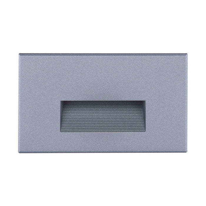 Step Light Nuvo 65-411 LED Horizontal Step Light - 5W - Gray Finish - 120V Nuvo