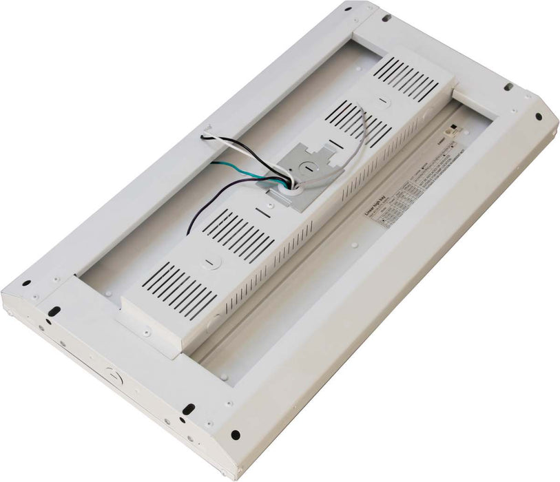 Linear Hi-Bay Nuvo 65-501 LED 2 ft. Linear Hi-Bay - 80W - 4000K - 100-277V - White Finish Nuvo