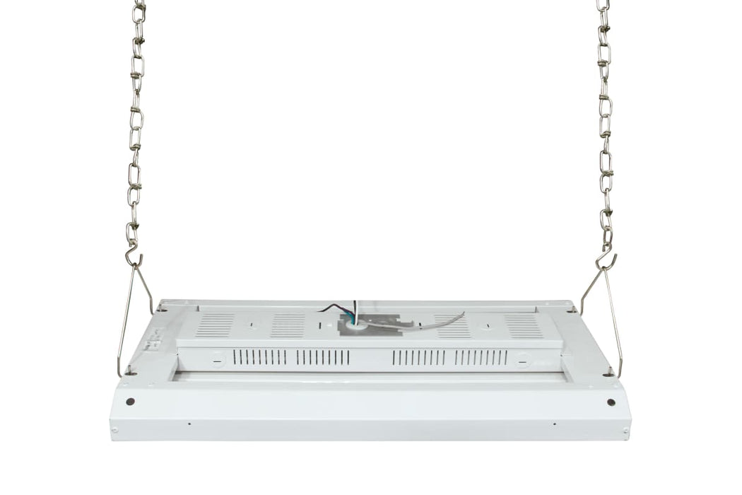 Linear Hi-Bay Nuvo 65-501 LED 2 ft. Linear Hi-Bay - 80W - 4000K - 100-277V - White Finish Nuvo