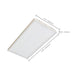 Linear Hi-Bay Nuvo 65-505 LED 2 ft. Linear Hi-Bay - 165W - 4000K - 100-277V - White Finish Nuvo