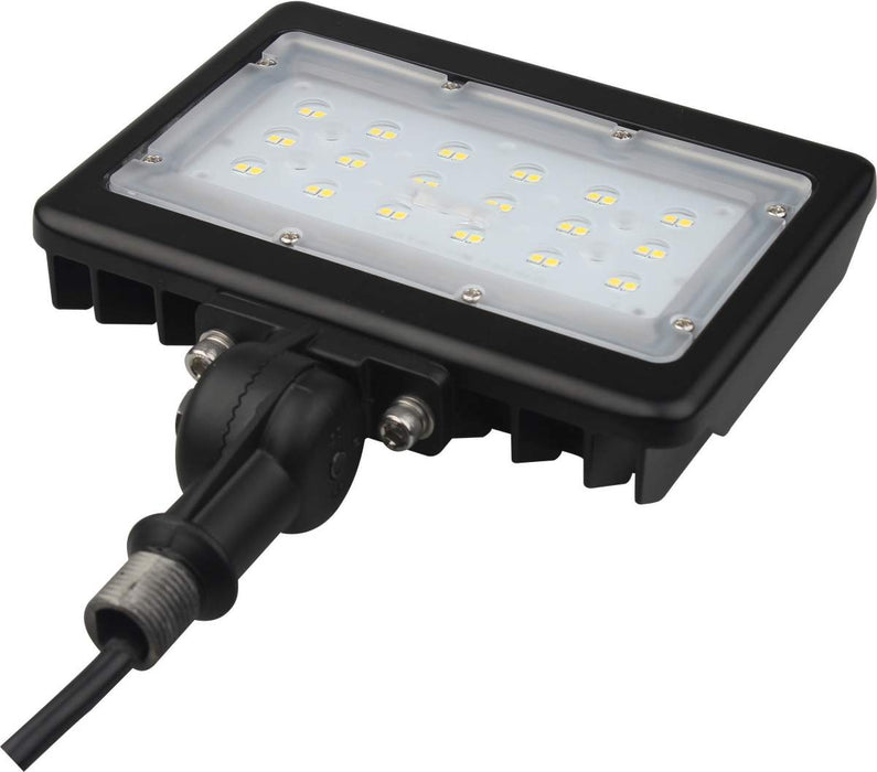 Flood Light Nuvo 65-535R1 LED Medium Flood Light - 30W - 4000K - Bronze Finish - 100V-277V - Dimmable Nuvo