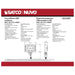 Flood Light Nuvo 65-535R1 LED Medium Flood Light - 30W - 4000K - Bronze Finish - 100V-277V - Dimmable Nuvo