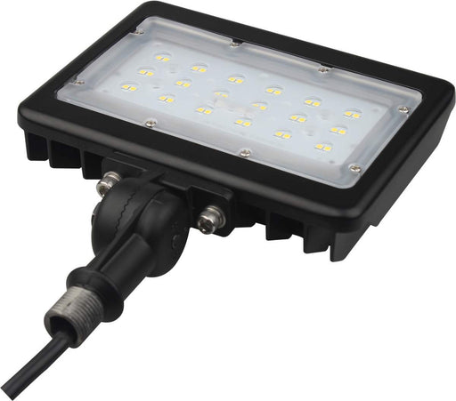 Flood Light Nuvo 65-536R1 LED Medium Flood Light - 30W - 5000K - Bronze Finish - 100V-277V - Dimmable Nuvo