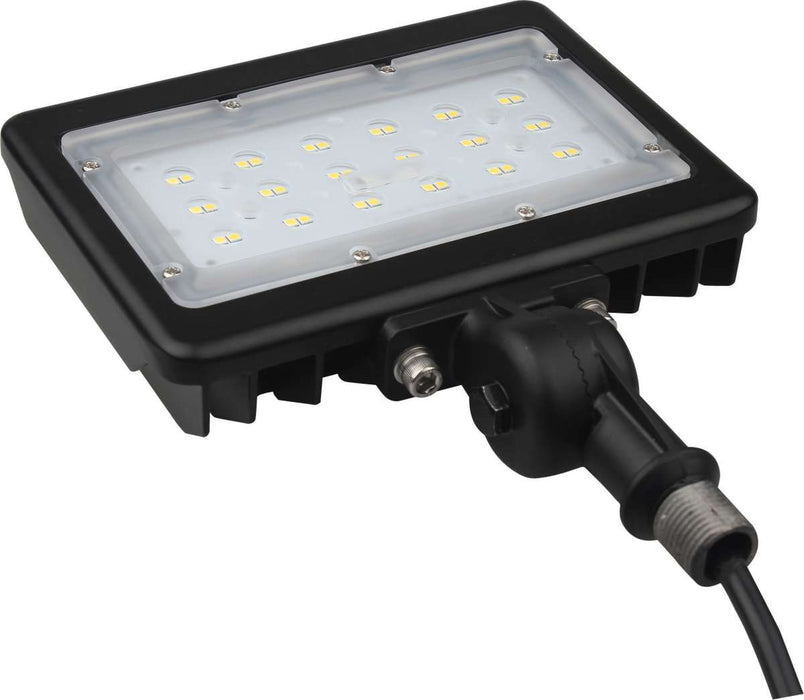Flood Light Nuvo 65-536R1 LED Medium Flood Light - 30W - 5000K - Bronze Finish - 100V-277V - Dimmable Nuvo