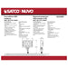 Flood Light Nuvo 65-536R1 LED Medium Flood Light - 30W - 5000K - Bronze Finish - 100V-277V - Dimmable Nuvo