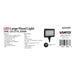 Flood Light Nuvo 65-537R1 LED Large Flood Light - 50W - 3000K - Bronze Finish - 100V-277V - Dimmable Nuvo