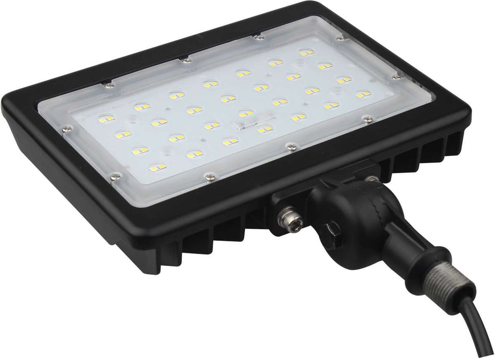 Flood Light Nuvo 65-539R1 LED Large Flood Light - 50W - 5000K - Bronze Finish - 100V-277V - Dimmable Nuvo