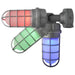 Vapor Proof Nuvo 65-551 LED Adjustable Vapor Tight Fixture - 20W - RGB Selectable - Gray Finish Nuvo