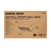 Wall Pack Nuvo 65-556 80/100/120 Watt LED Cutoff Wall Pack - 3K/4K/5K CCT - Field Selectable - Bronze - 120-347 Volt Nuvo