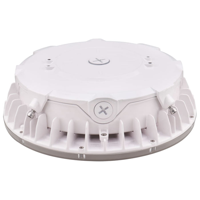 Canopy Nuvo 65-623R1 LED Canopy Fixture - 25 Watt - CCT Selectable - White Finish Nuvo