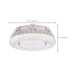 Canopy Nuvo 65-623R1 LED Canopy Fixture - 25 Watt - CCT Selectable - White Finish Nuvo