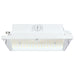 Canopy Nuvo 65-634 Square LED - Wide Beam Angle Canopy Light - 3K/4K/5K CCT Selectable - 20W/30W/45W Wattage Selectable - White Finish Nuvo