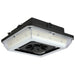 Canopy Nuvo 65-637 Square LED - Wide Beam Angle Canopy Light - 3K/4K/5K CCT Selectable - 60W/75W/90W Wattage Selectable - Bronze Finish Nuvo