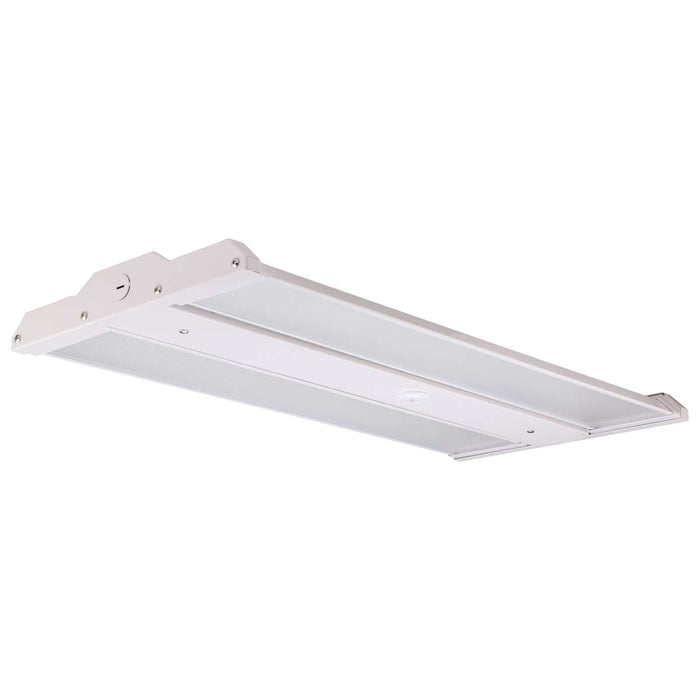Linear Hi-Bay Nuvo 65-642R1 LED Adjustable High bay - 110 Watt - 5000K - Integrated Sensor Port - 120-277 Volt - White Finish Nuvo