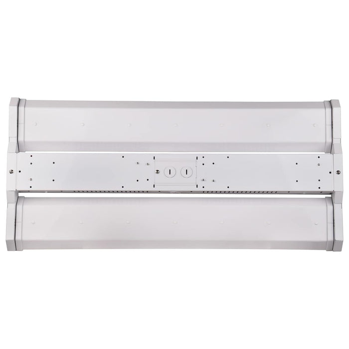Linear Hi-Bay Nuvo 65-646R1 LED Adjustable High bay - 165 Watt - 5000K - Integrated Sensor Port - 120-277 Volt - White Finish Nuvo