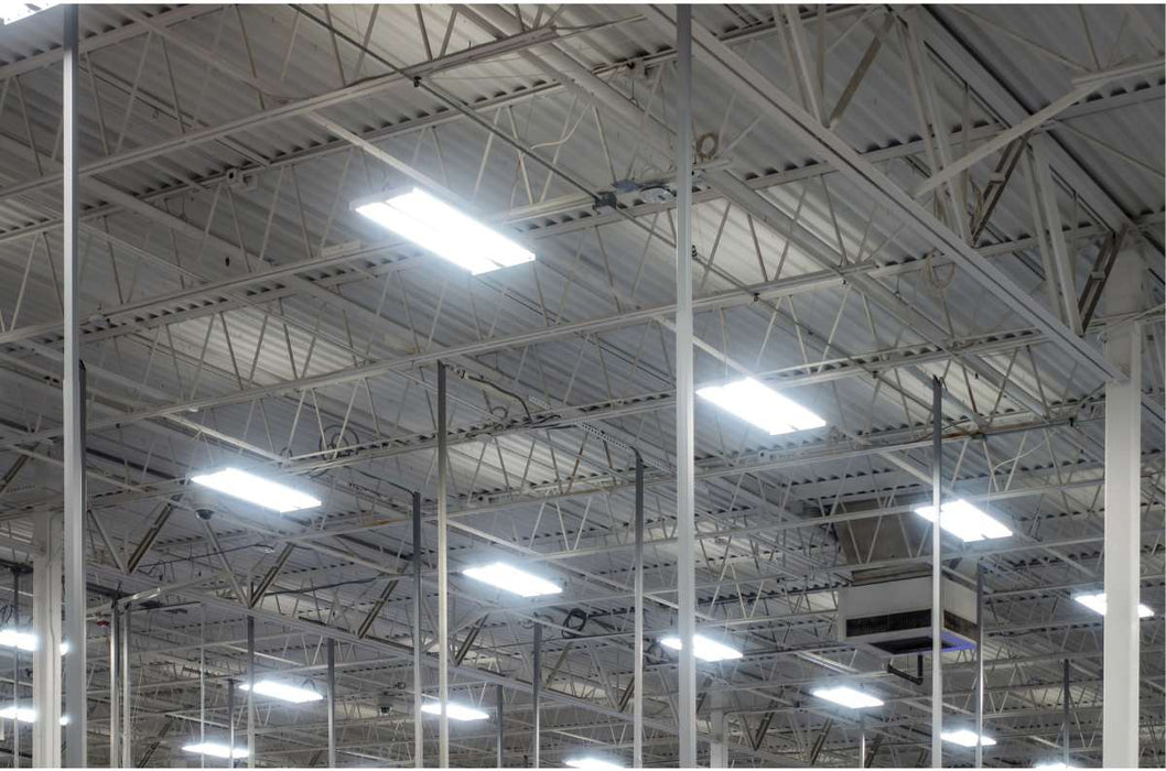 Linear Hi-Bay Nuvo 65-646R1 LED Adjustable High bay - 165 Watt - 5000K - Integrated Sensor Port - 120-277 Volt - White Finish Nuvo