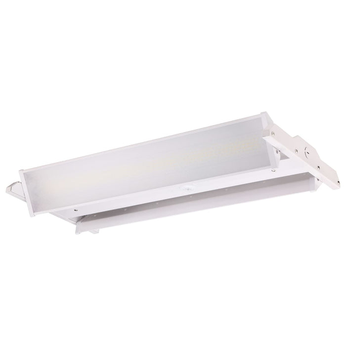 Linear Hi-Bay Nuvo 65-648R1 LED Adjustable High bay - 220 Watt - 5000K - Integrated Sensor Port - 120-277 Volt - White Finish Nuvo