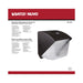Wall Pack Nuvo 65-655 29 Watt Small LED Wall Pack with Integrated Bypassable Photocell - CCT Selectable - 120-277 Volts - Dusk to Dawn Security Lighting - IP65 - Bronze Finish Nuvo