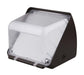 Wall Pack Nuvo 65-656 40 Watt Small LED Wall Pack with Integrated Bypassable Photocell - CCT Selectable - 120-277 Volts - Dusk to Dawn Security Lighting - IP65 - Bronze Finish Nuvo