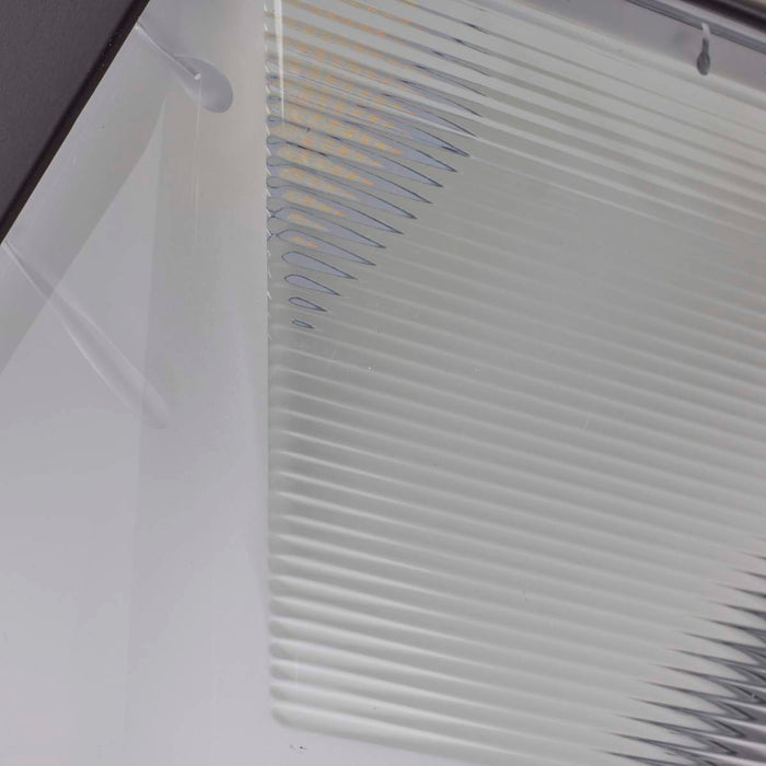Wall Pack Nuvo 65-656 40 Watt Small LED Wall Pack with Integrated Bypassable Photocell - CCT Selectable - 120-277 Volts - Dusk to Dawn Security Lighting - IP65 - Bronze Finish Nuvo