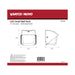 Wall Pack Nuvo 65-656 40 Watt Small LED Wall Pack with Integrated Bypassable Photocell - CCT Selectable - 120-277 Volts - Dusk to Dawn Security Lighting - IP65 - Bronze Finish Nuvo
