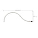 Lighting Accessories Nuvo 65-657 – 24-Inch Gooseneck Barn Light Mounting Arm – White Satco Nuvo