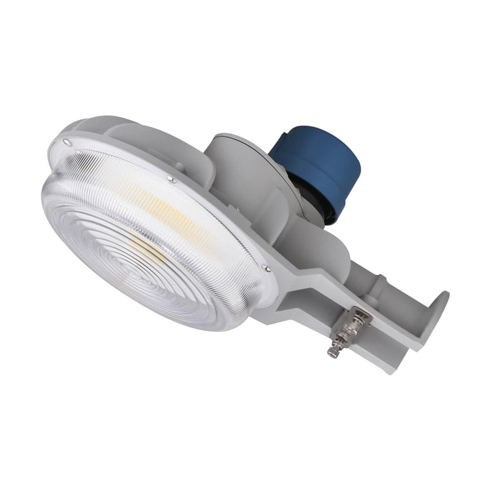 Area Light Nuvo 65-683 60 Watt LED Area Light with Photocell - CCT Selectable and Dimmable - Gray Finish - 120-277 Volts - Ultra Bright Lumens Nuvo