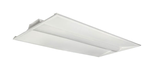 Troffer Nuvo 65-691 2X4 Single Basket LED Troffer Fixture - Wattage Selectable - CCT Selectable - Lumens Selectable - 100-277V - White Finish Nuvo