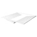 Single Basket Troffer Nuvo 65-692 2X2 Emergency Backup - Single Basket LED Troffer Fixture - Wattage Selectable - CCT Selectable - Lumens Selectable - White Finish Nuvo
