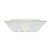 Double Basket Troffer Nuvo 65-694 2X2 Double Basket LED Troffer Fixture - Wattage Selectable - CCT Selectable - Lumens Selectable - 100-277V - White Finish Nuvo
