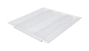 Double Basket Troffer Nuvo 65-694 2X2 Double Basket LED Troffer Fixture - Wattage Selectable - CCT Selectable - Lumens Selectable - 100-277V - White Finish Nuvo