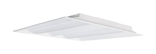 Double Basket Troffer Nuvo 65-694 2X2 Double Basket LED Troffer Fixture - Wattage Selectable - CCT Selectable - Lumens Selectable - 100-277V - White Finish Nuvo