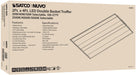Double Basket Troffer Nuvo 65-695 2X4 Double Basket LED Troffer Fixture - Wattage Selectable - CCT Selectable - Lumens Selectable - 100-277V - White Finish Nuvo