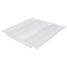 Double Basket Troffer Nuvo 65-696 2X2 Emergency Backup - Double Basket LED Troffer Fixture - Wattage Selectable - CCT Selectable - Lumens Selectable - White Finish Nuvo