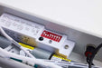 Strip Light Nuvo 65-699 LED 4 ft - Linear Strip Light - 30W/40W/50W - White Finish - CCT Selectable - 100-277V - Integrated EM & Sensor Nuvo