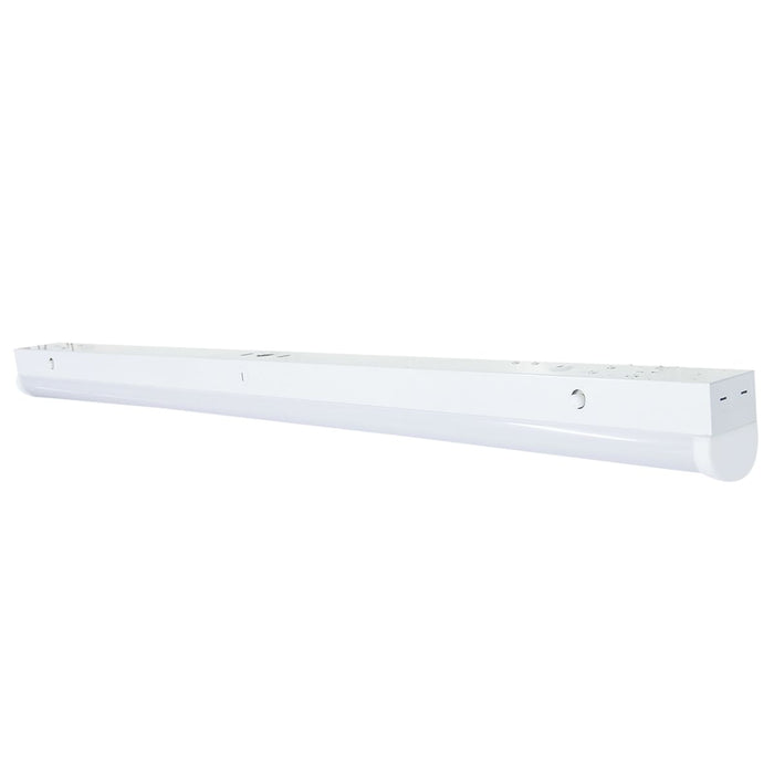 Strip Light Nuvo 65-699 LED 4 ft - Linear Strip Light - 30W/40W/50W - White Finish - CCT Selectable - 100-277V - Integrated EM & Sensor Nuvo