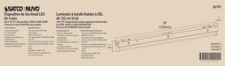 Strip Light Nuvo 65-701 4 ft. LED - Linear Strip Light - Wattage and CCT Selectable - White Finish Nuvo
