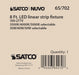 Strip Light Nuvo 65-702 8 ft. LED - Linear Strip Light - Wattage and CCT Selectable - White Finish Nuvo