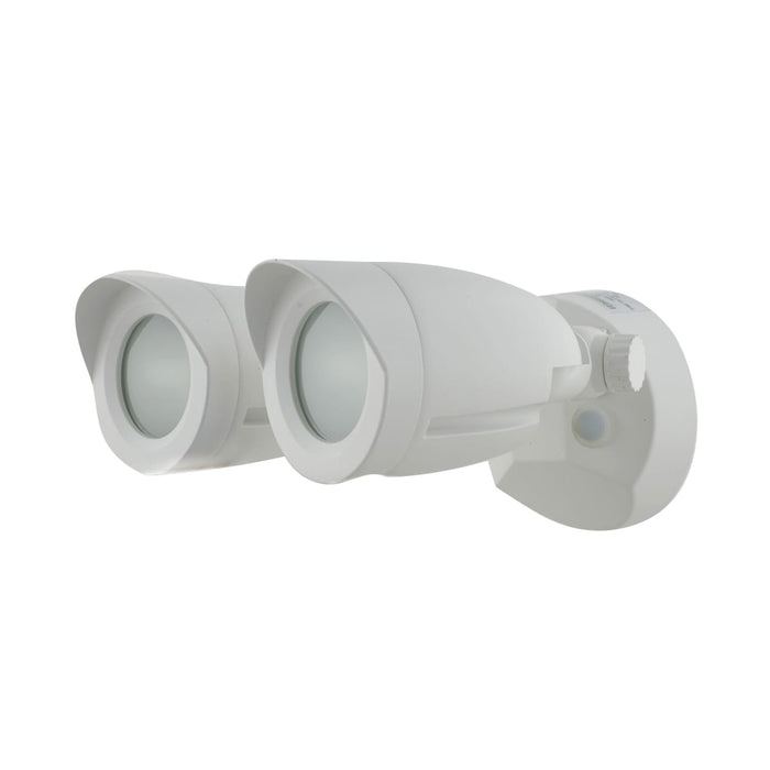 Security Lighting Nuvo 65-710 LED Security Light - Dual Head - White Finish - 3000K Nuvo