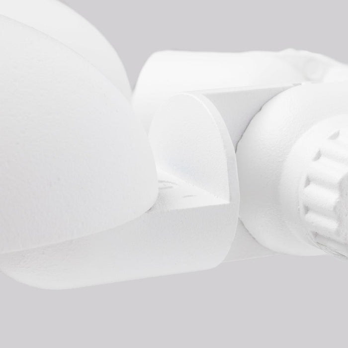 Security Lighting Nuvo 65-710 LED Security Light - Dual Head - White Finish - 3000K Nuvo